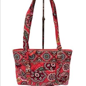 COPY - Vera Bradley Shoulder Bag Multi-Color Pink, Maroon Purse